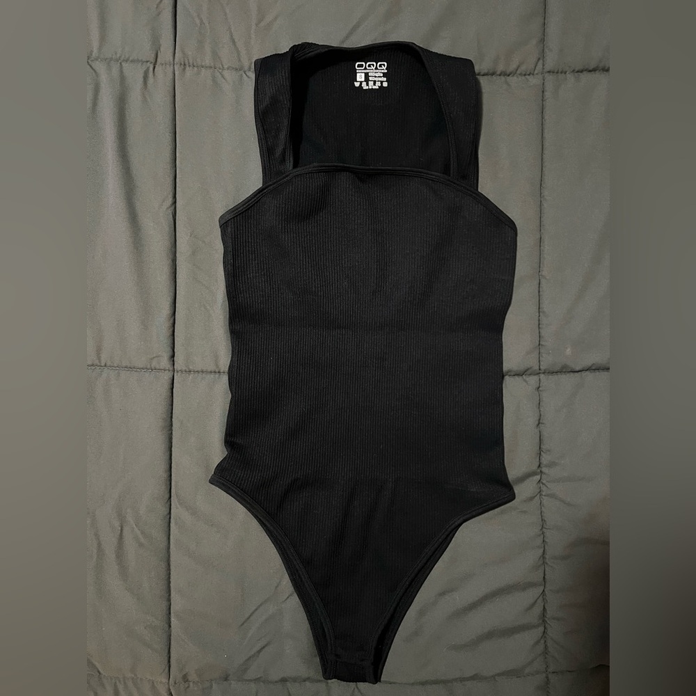 Women’s OQQ Black Bodysuit Size Small